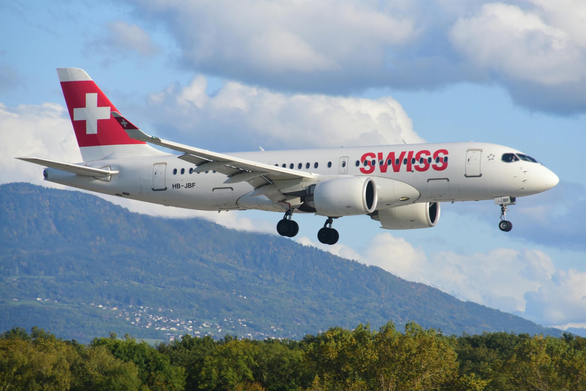 Swiss Flugzeug